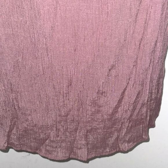 Indigo Rose Womens Lace Detail Tunic Dress 2X Mauve Polyester/Rayon Blend Machin - Picture 6 of 10